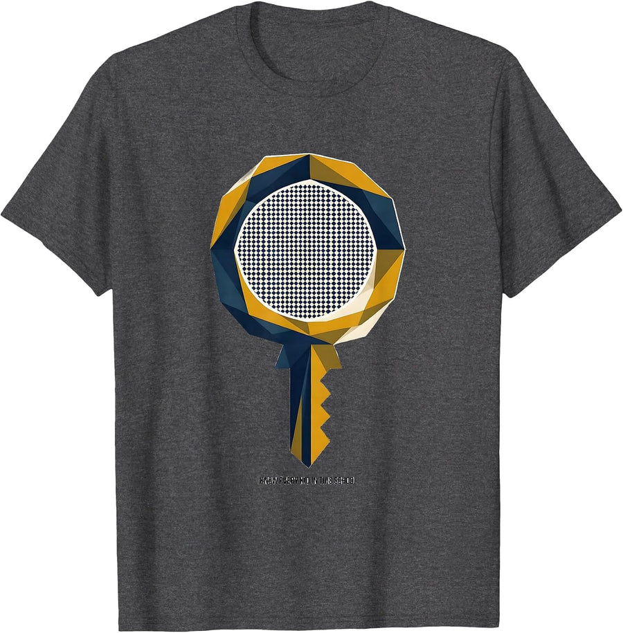 Men's I Know Every Kid In This School Geometric Specials Teacher T-Shirt - Dark Heather Grey