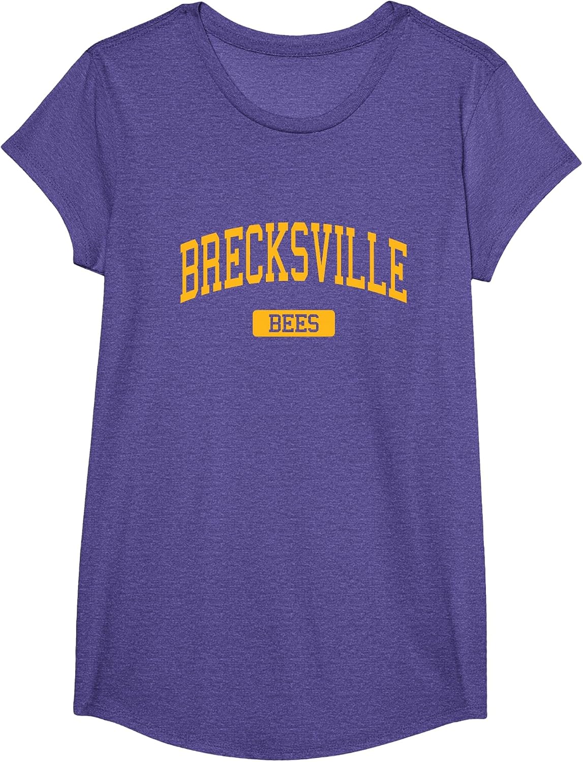 Brecksville High School HS Broadview Heights OH Varsity SPOR T-Shirt - Girls Purple Heather