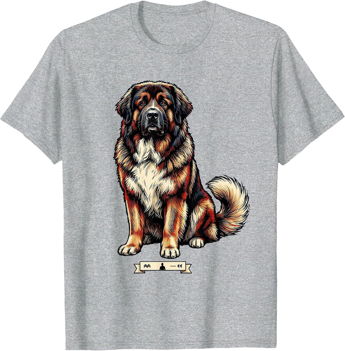 Men's Great Pyrenees Dog Breed Breed Pride Pet Lover Humor T-Shirt - Heather Grey