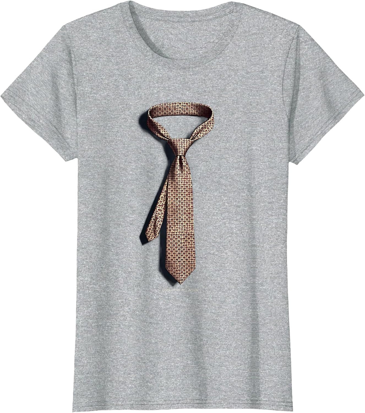 Cool Story Tell Again Sarcastic Humor Design T-Shirt - Heather Grey