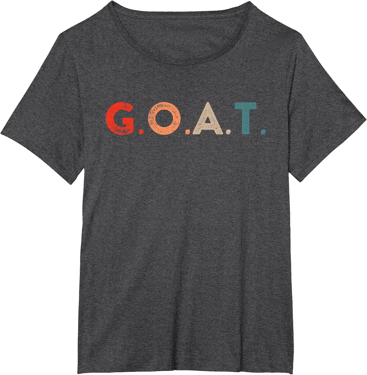 Goat G.o.a.t. T-Shirt - Dark Heather Grey