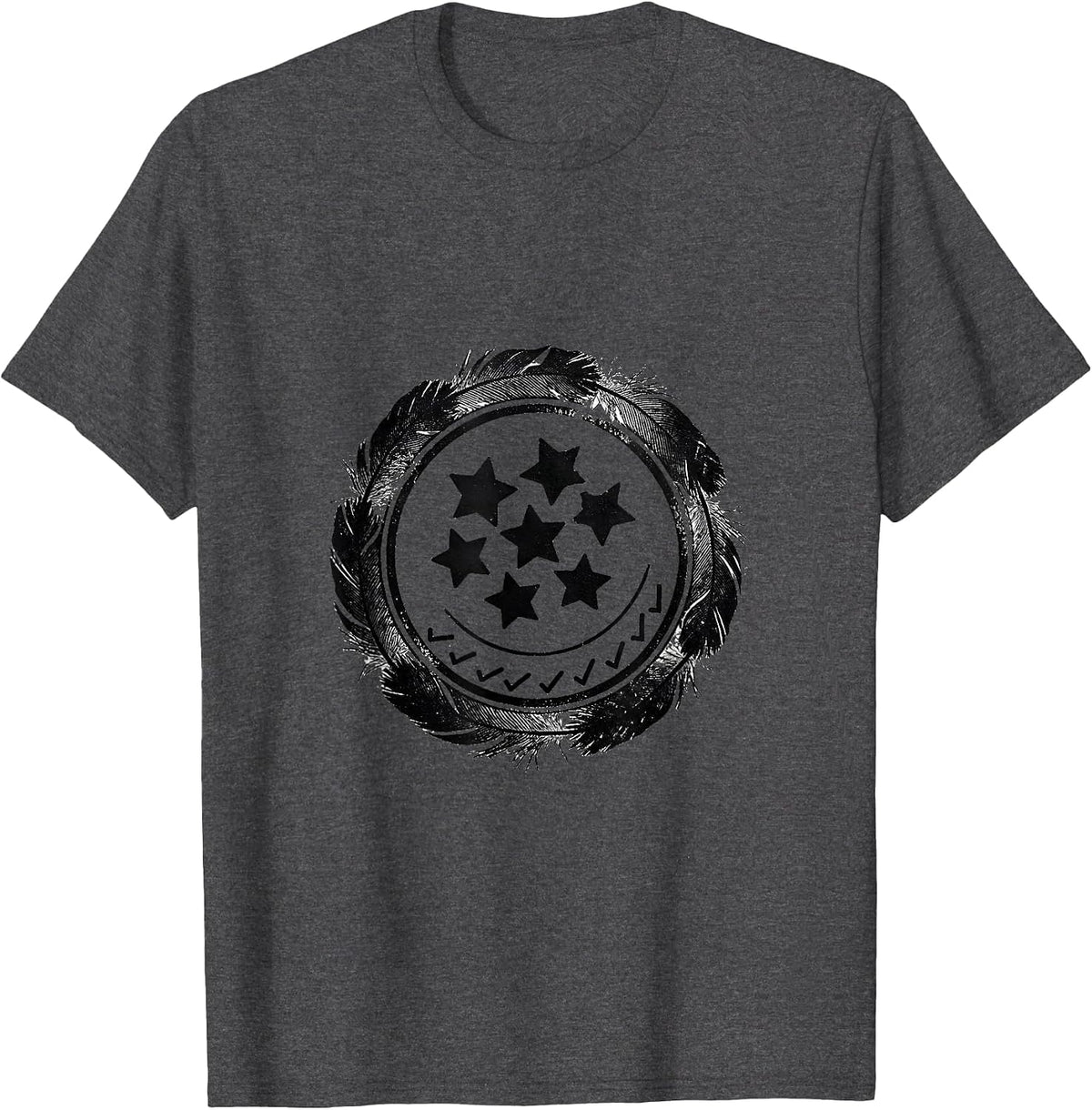 Men's Stamp Badge ABA RBT Therapist Occupational Pride T-Shirt - Dark Heather Grey