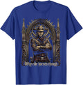 Save A Horse Ride A Cowboy Funny Western Design T-Shirt - Royal Blue