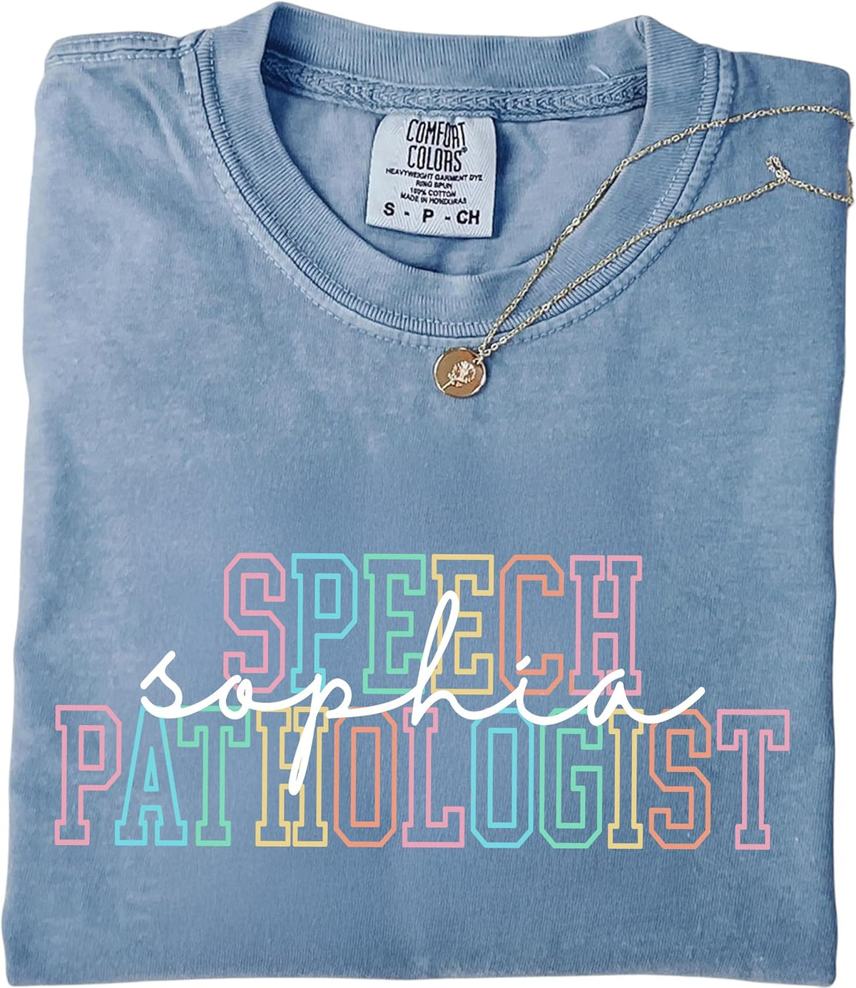Custom Speech Pathologist Shirt, Personalized Speech Therapy T-Shirt with Name, Gift for Language Pathologists, Speech