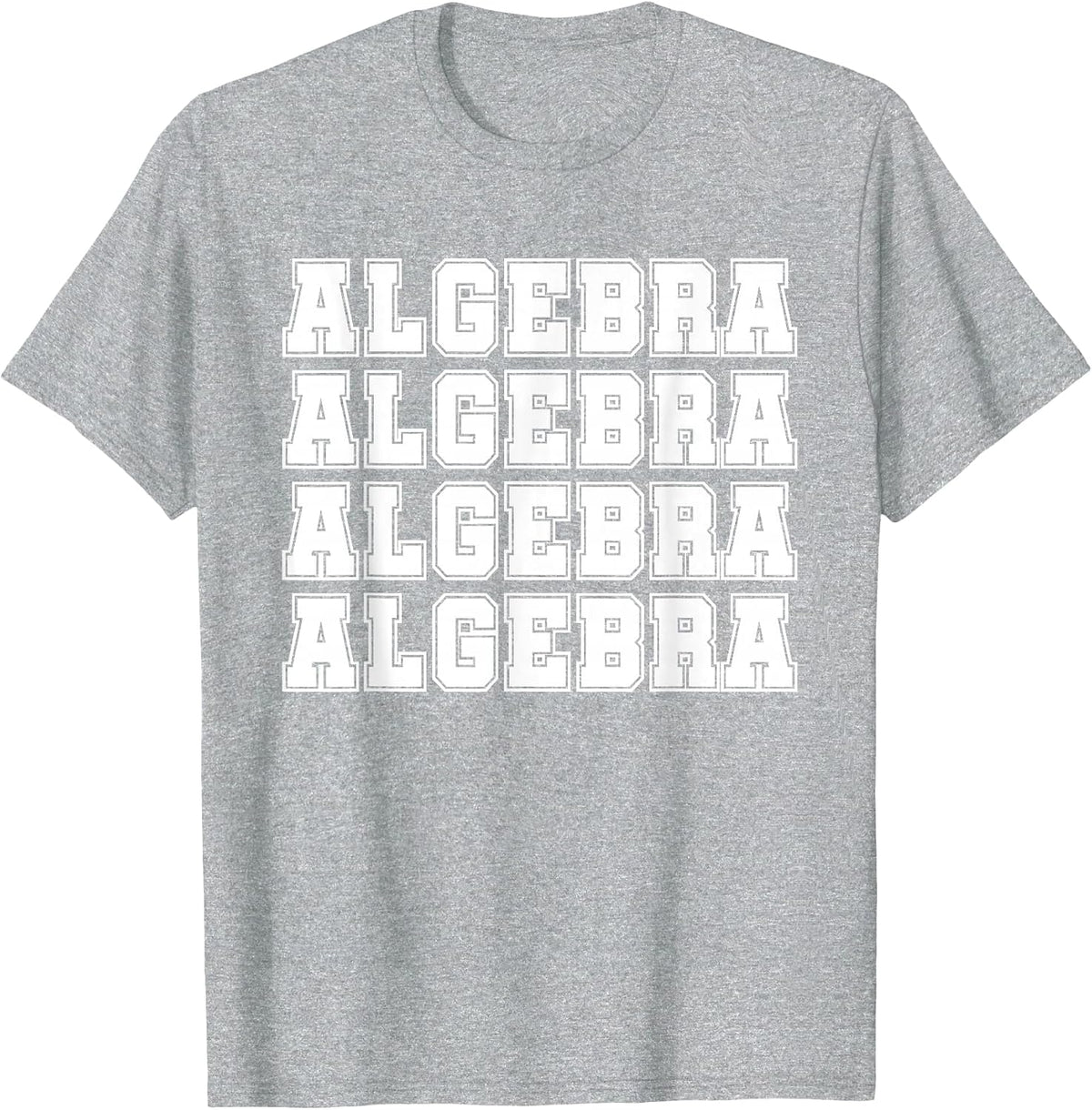 Algebra Teacher T-Shirt - Heather Grey