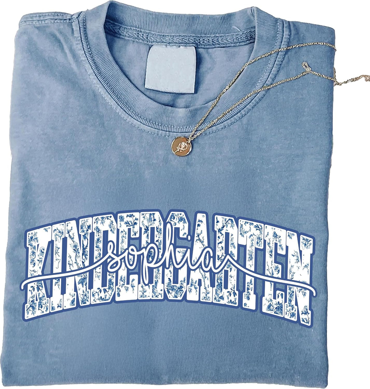 Custom Teacher Sweatshirt with Name, Personalized Educator Crewneck for Teacher Appreciation - Kindergarten