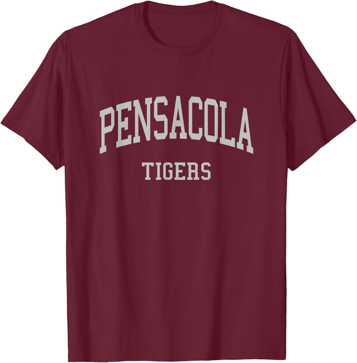 Pensacola High School HS Pensacola FL Retro Sports T-Shirt - Burgundy