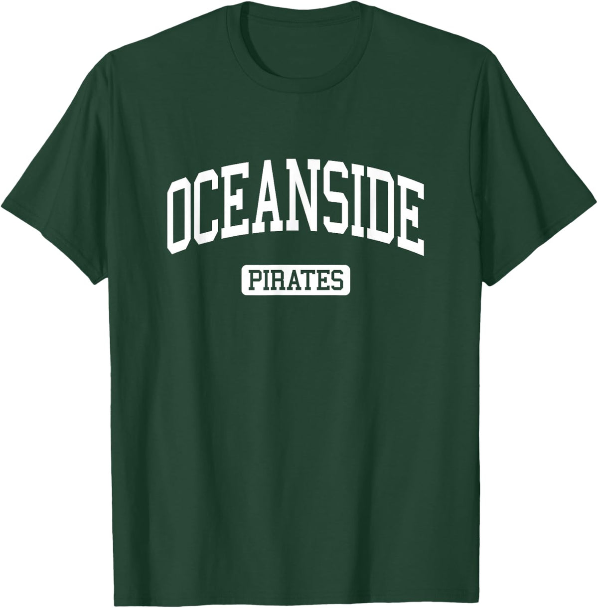Oceanside High School HS Oceanside CA Varsity Sports T-Shirt - Dark Green
