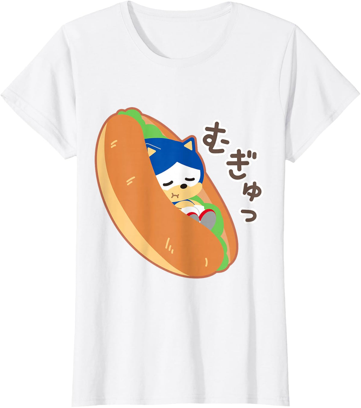 Sonic & Friends Sonic Chili Dog T-Shirt - White