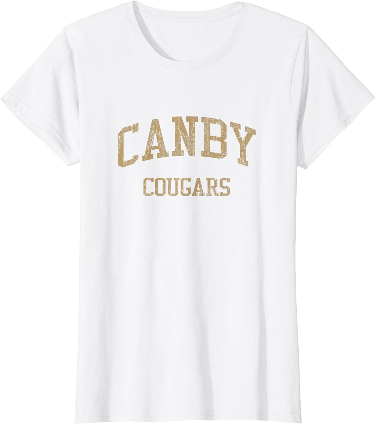 Canby High School HS Canby OR Vintage Sports T-Shirt - White