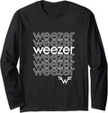 Weezer - Thank You Long Sleeve T-Shirt - Adult Unisex Black