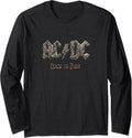 AC/DC - Rock or Bust Long Sleeve T-Shirt - Adult Unisex Black