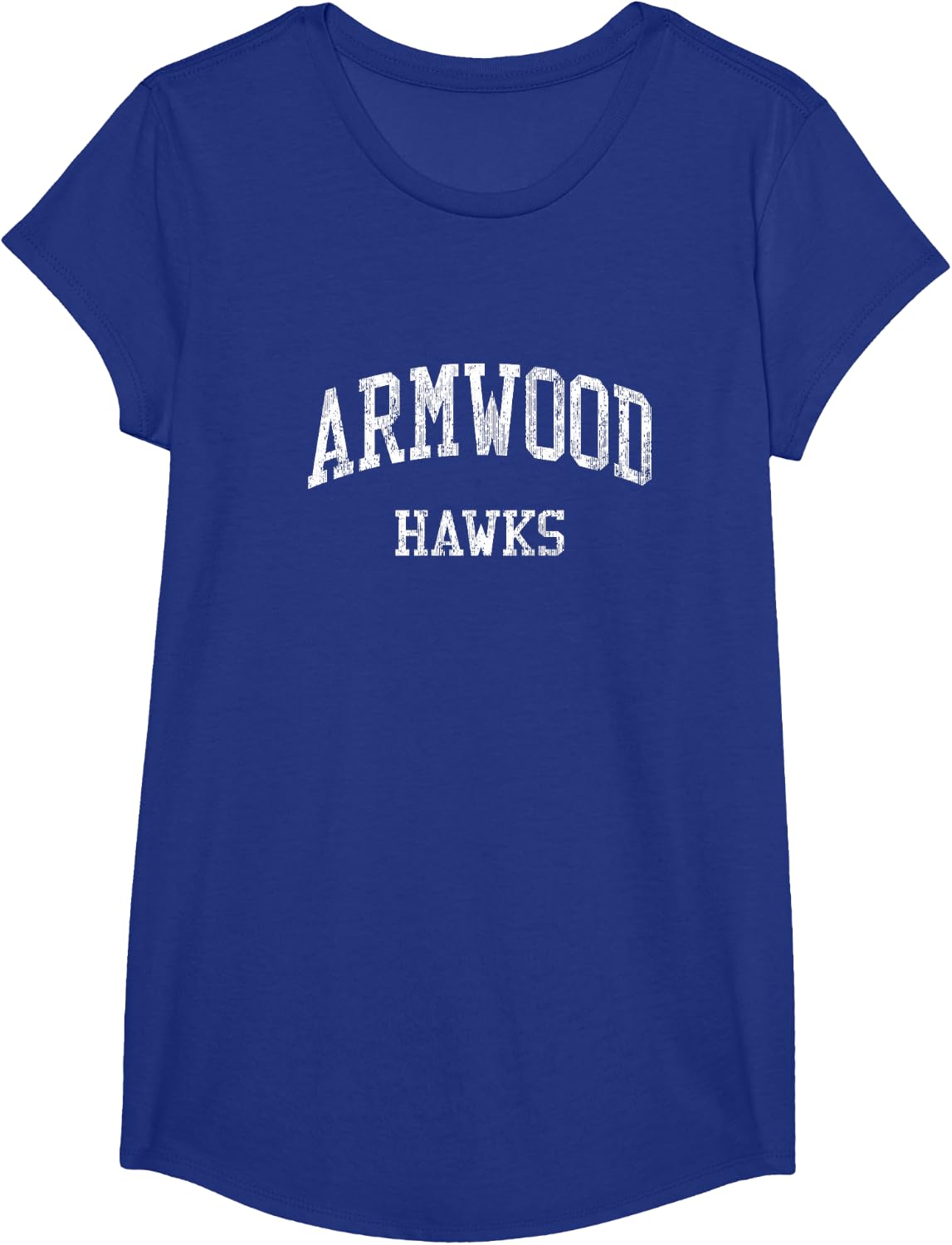 Armwood High School HS Seffner FL Vintage Sports T-Shirt - Girls Royal Blue