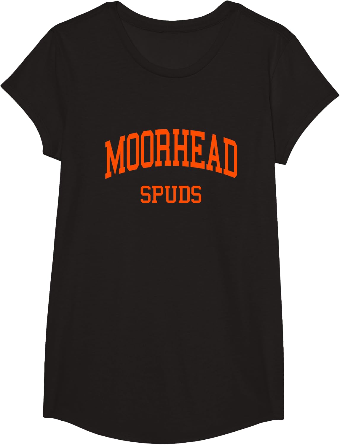 Moorhead High School HS Moorhead MN Retro Sports T-Shirt - Girls Black