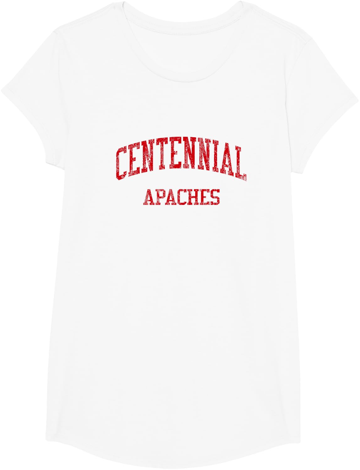 Centennial High School HS Compton CA Vintage Sports T-Shirt - Girls White