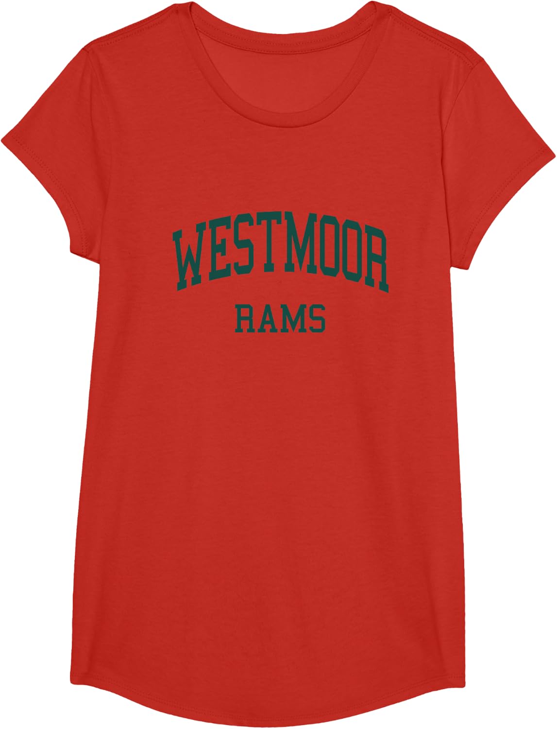 Westmoor High School HS Daly City CA Retro T-Shirt - Girls Red