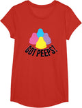 Peeps Easter Got Peeps? Sugary Chicks Squad T-Shirt - Girls Red