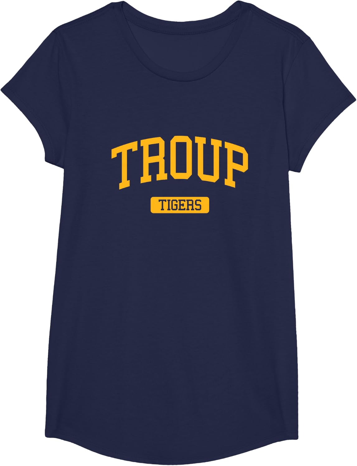 Troup High School HS Lagrange GA Varsity Sports T-Shirt - Girls Navy Blue
