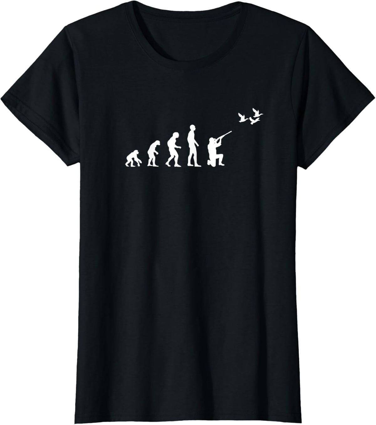 Waterfowl Hunting T-Shirt Duck Hunter Session Evolution T-Shirt - Black