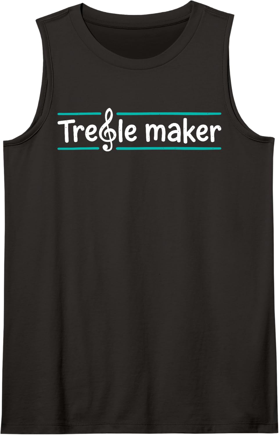 Professional Treble Maker Piano Pianists Classical Music Tee Tank Top - Black