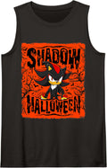 Sonic the Hedgehog Shadow Halloween Sleeveless Tank Top - Black