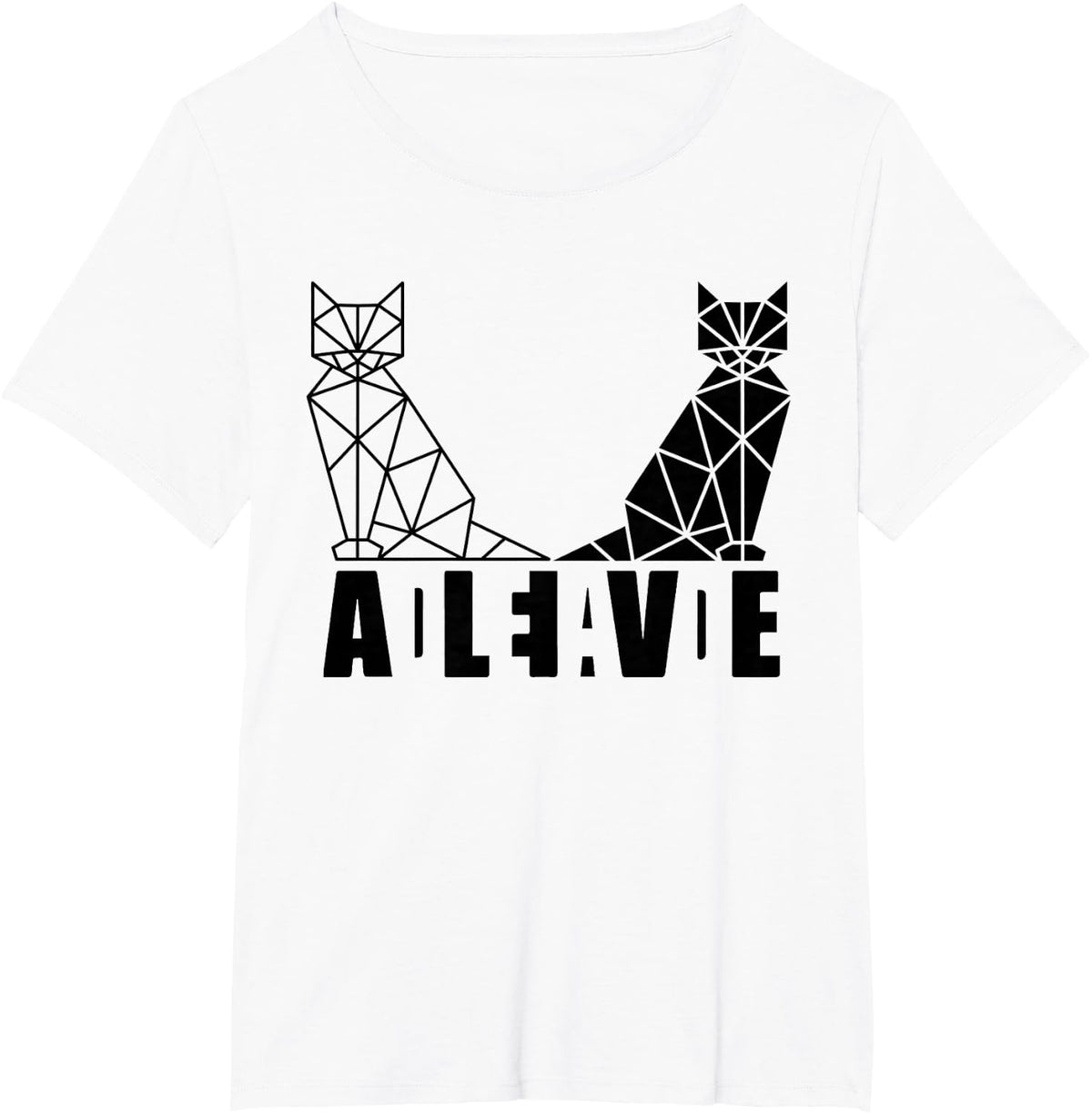 Schrödinger's Cat Science Dead and Alive T-Shirt - White