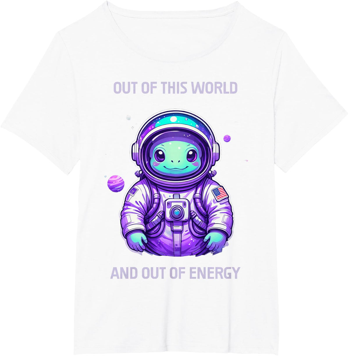 Cosmic Recharge Lab T-Shirt - White