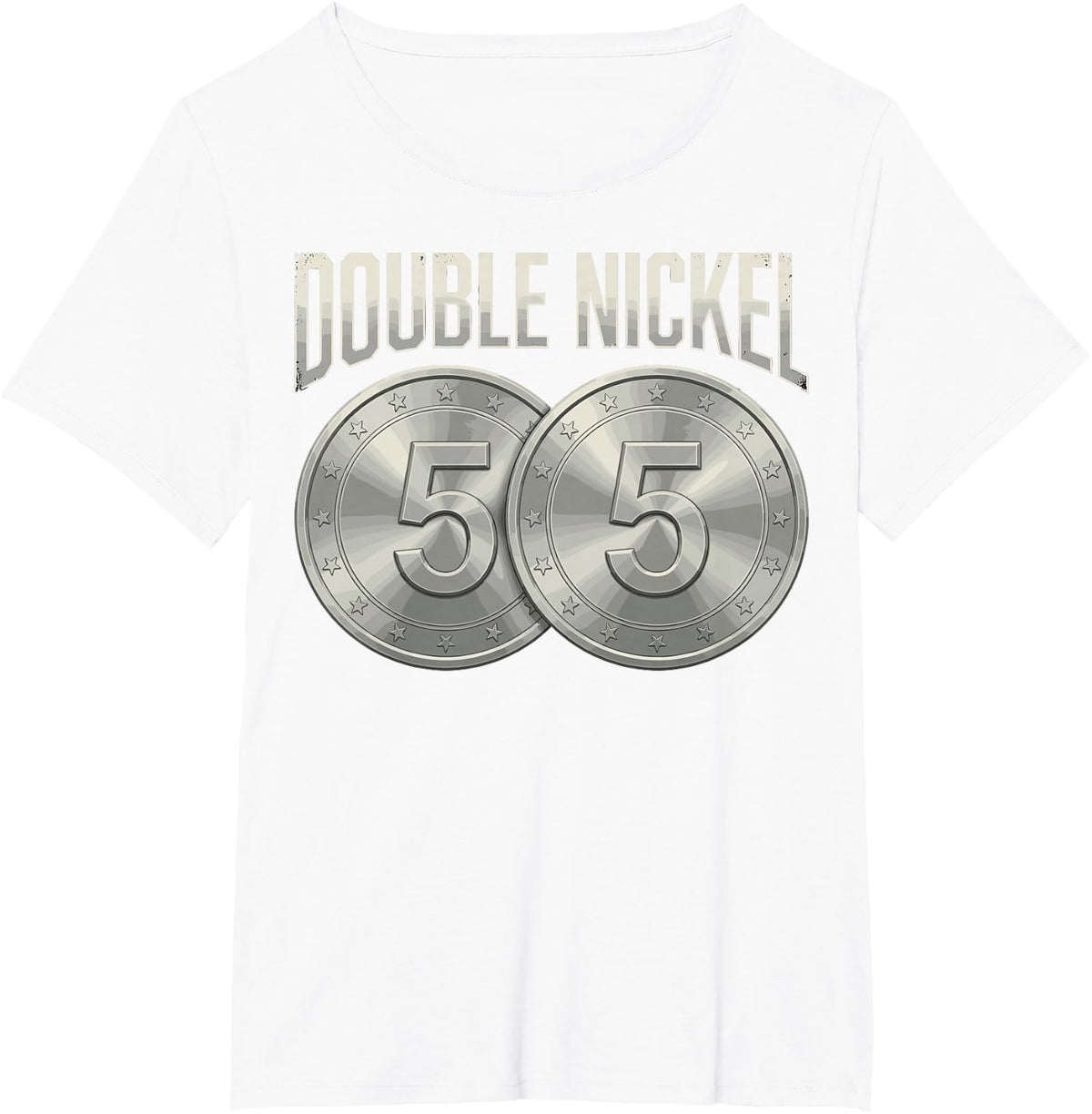 Double Nickel 55 MPH Trucker Semi Truck Driver Highway Tee T-Shirt - White