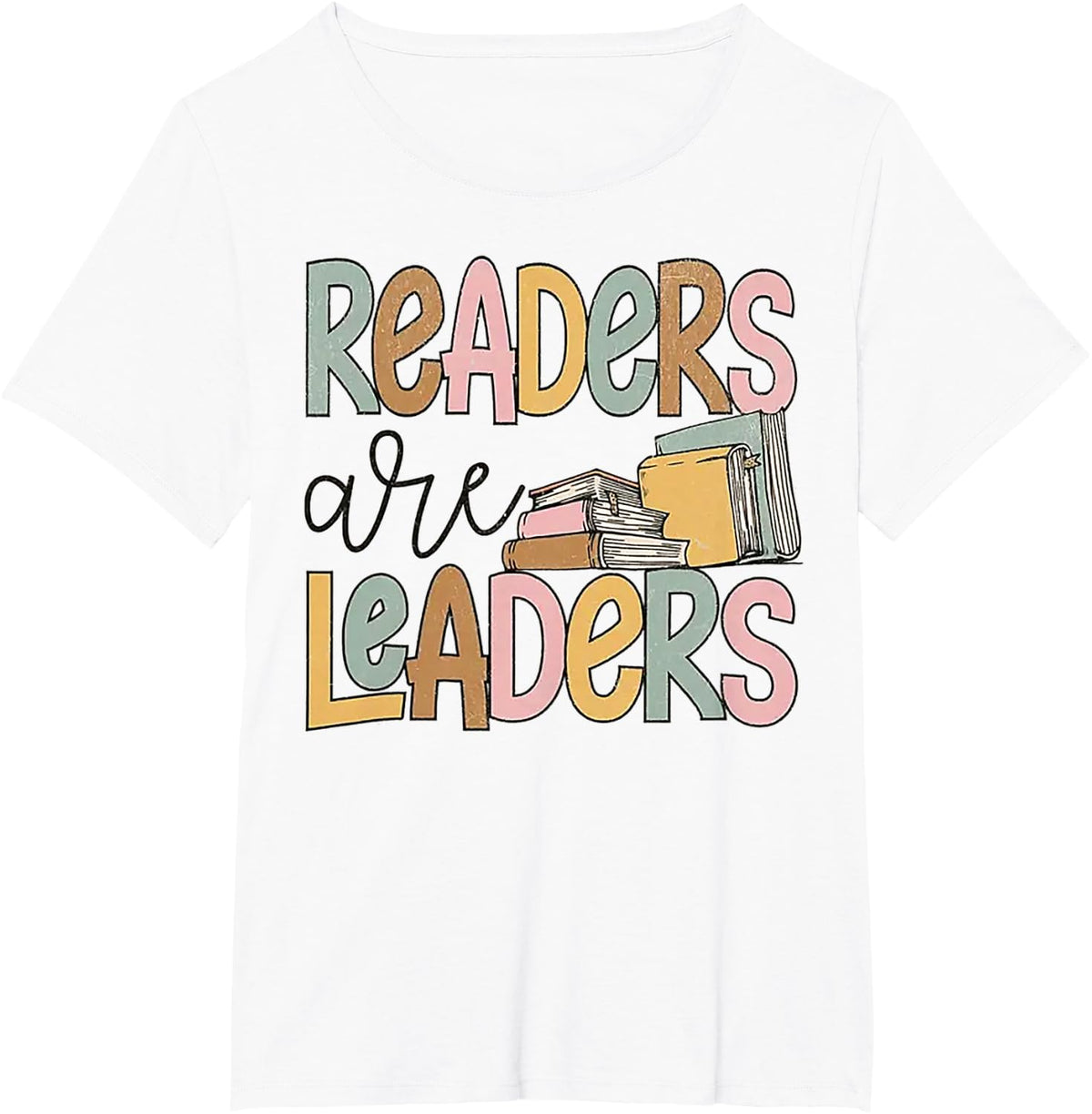 Readers Are Leaders T-Shirt - White