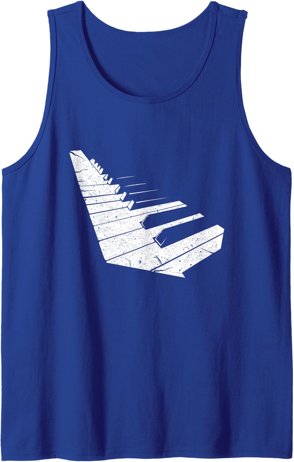Keyboard Pianist Funny Musician Piano Music Tank Top - Royal Blue
