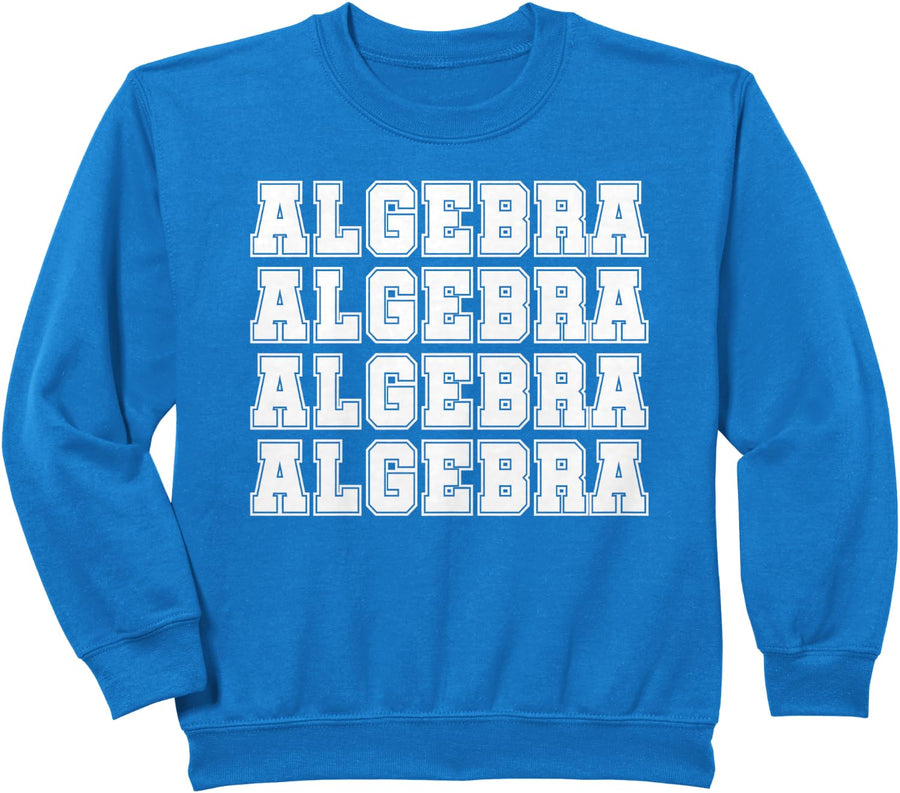 Algebra Math Teacher Sweatshirt - Royal Blue