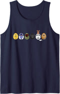 Star Wars Classic Characters Easter Eggs Spring Tank Top - Navy Blue