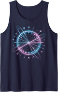 Higgs Boson Physics Quantum Mechanics Science Lover Teacher Sleeveless Tank Top - Navy Blue