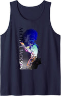 Michael Jackson 006 Tank Top - Navy Blue