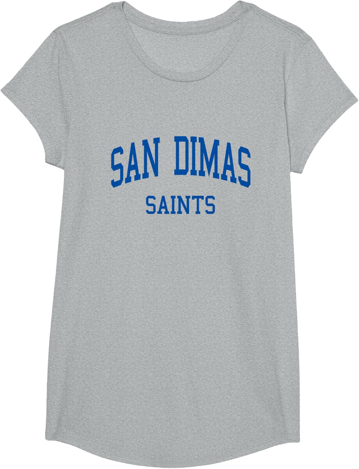 San Dimas High School HS San Dimas CA Retro T-Shirt - Girls Heather Grey
