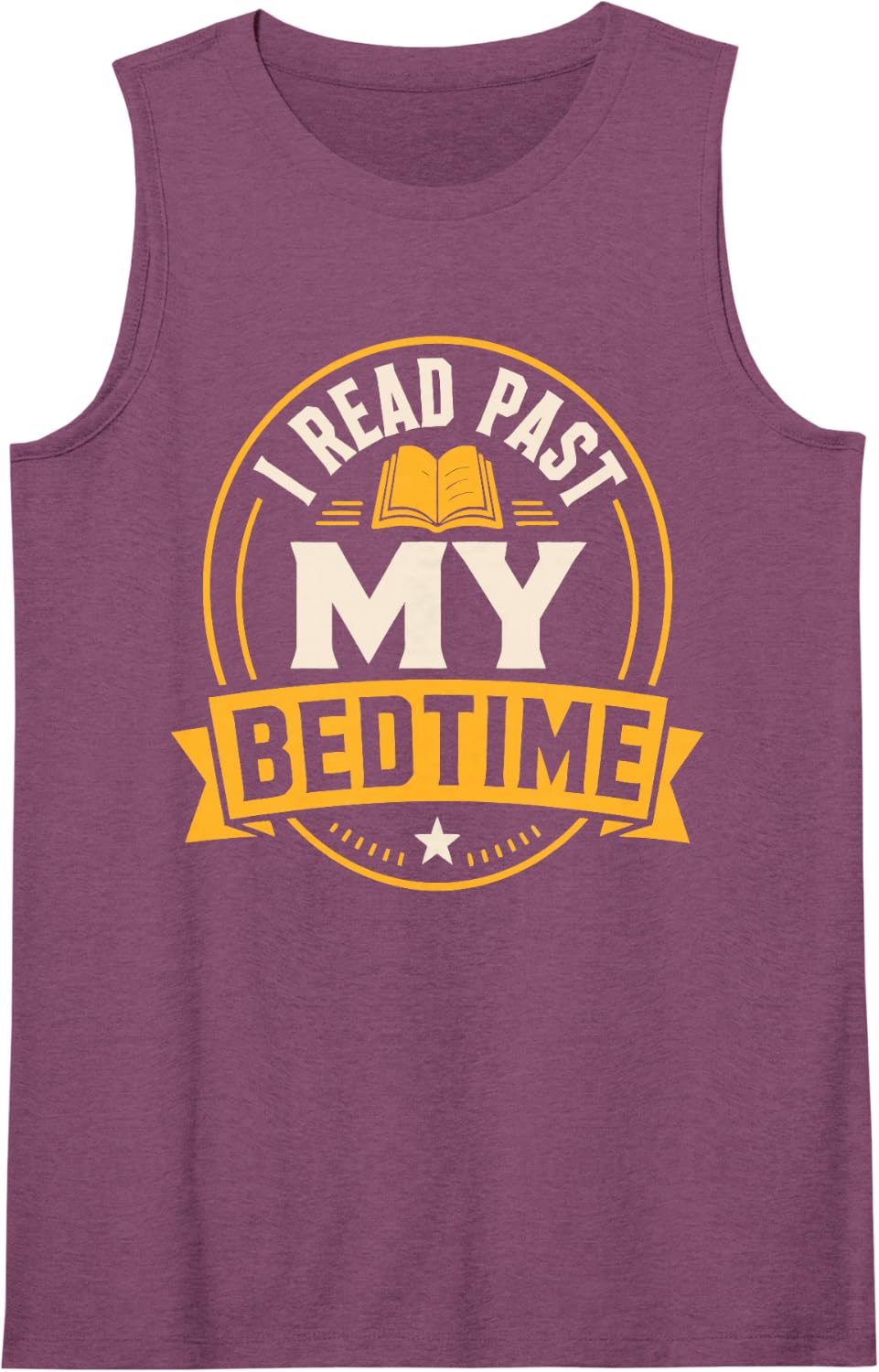 Book Lover Reading Humor Tank Top - Purple