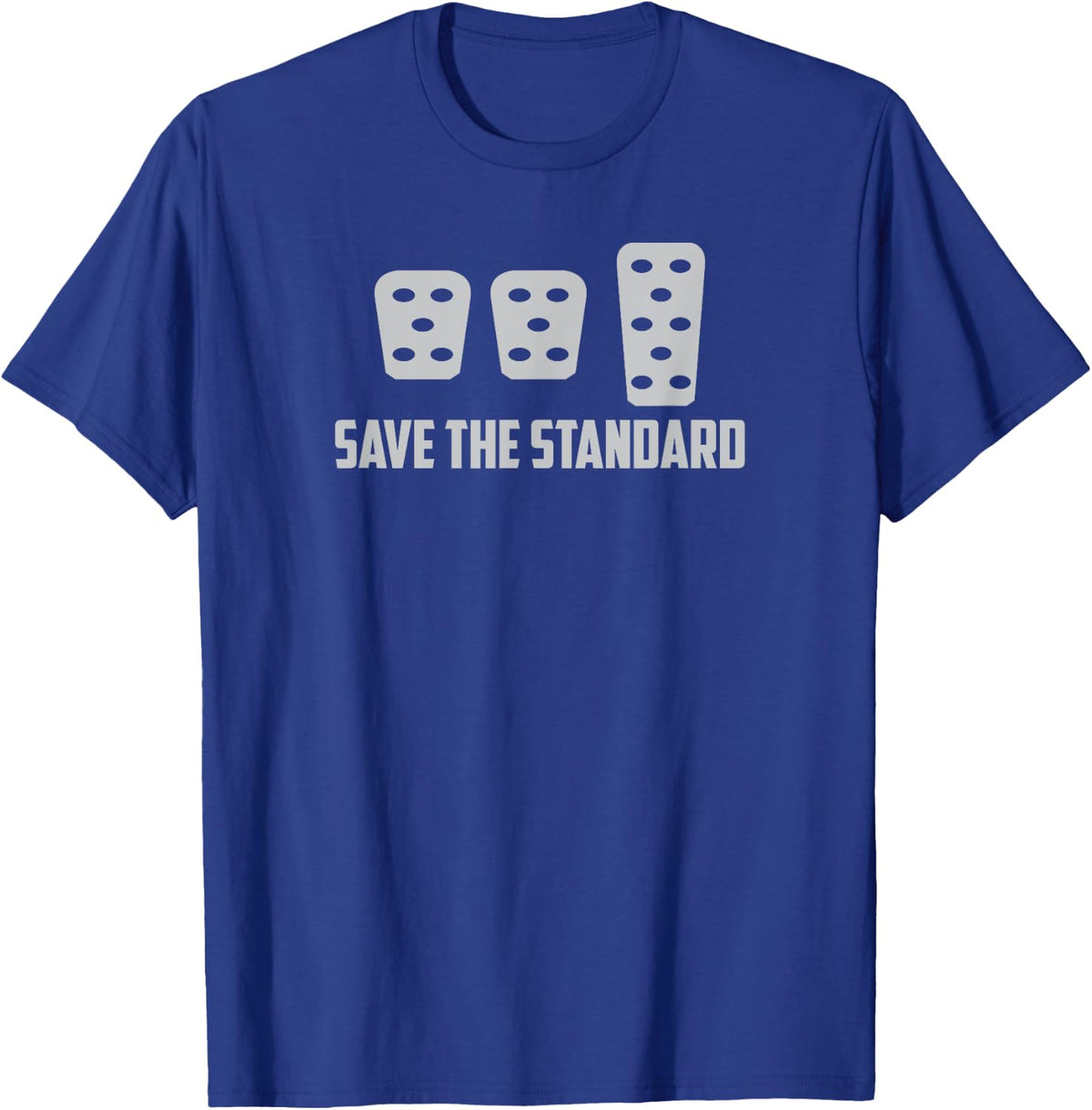 Save The Standard- Manual Transmission T-Shirt - Royal Blue