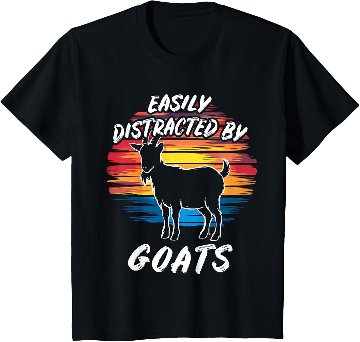 Goat Lover Farming Nature Farmer Gift | Mens & Womens T-Shirt - Black