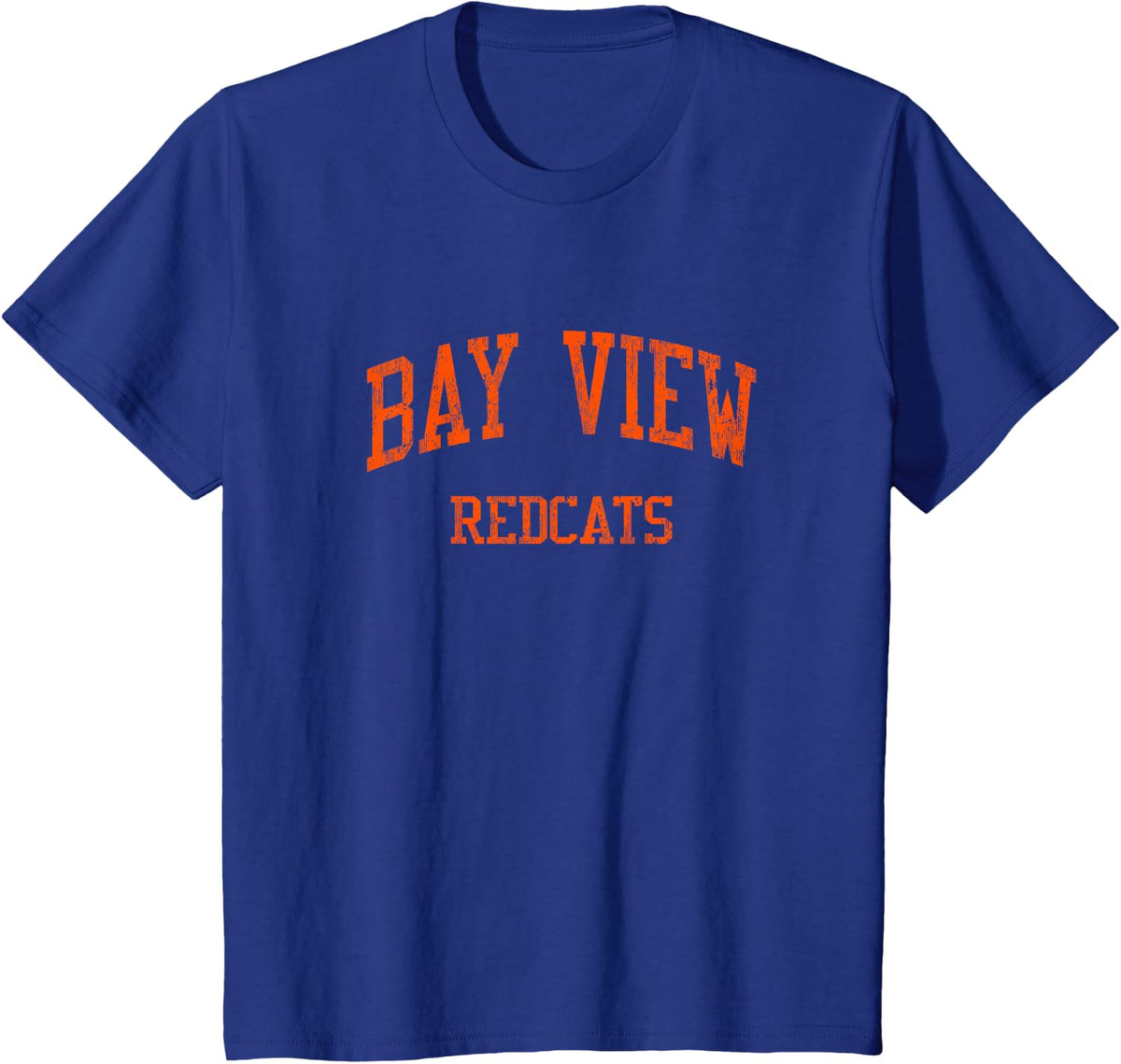Bay View High School HS Milwaukee WI Vintage Sports T-Shirt - Royal Blue