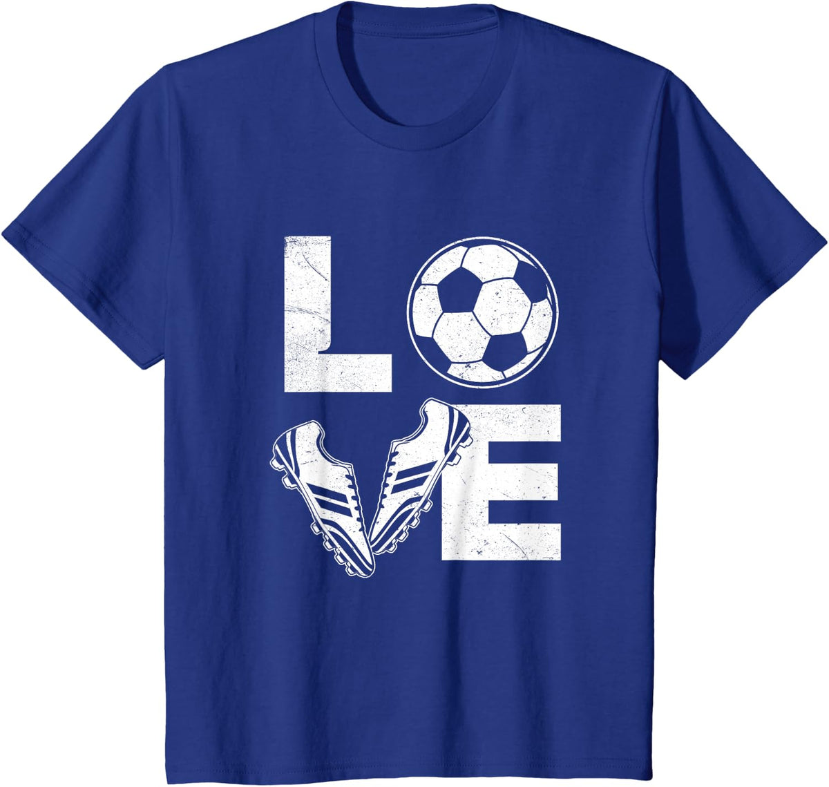 Love - Soccer Player Soccer Lover Soccer Fan T-Shirt - Royal Blue