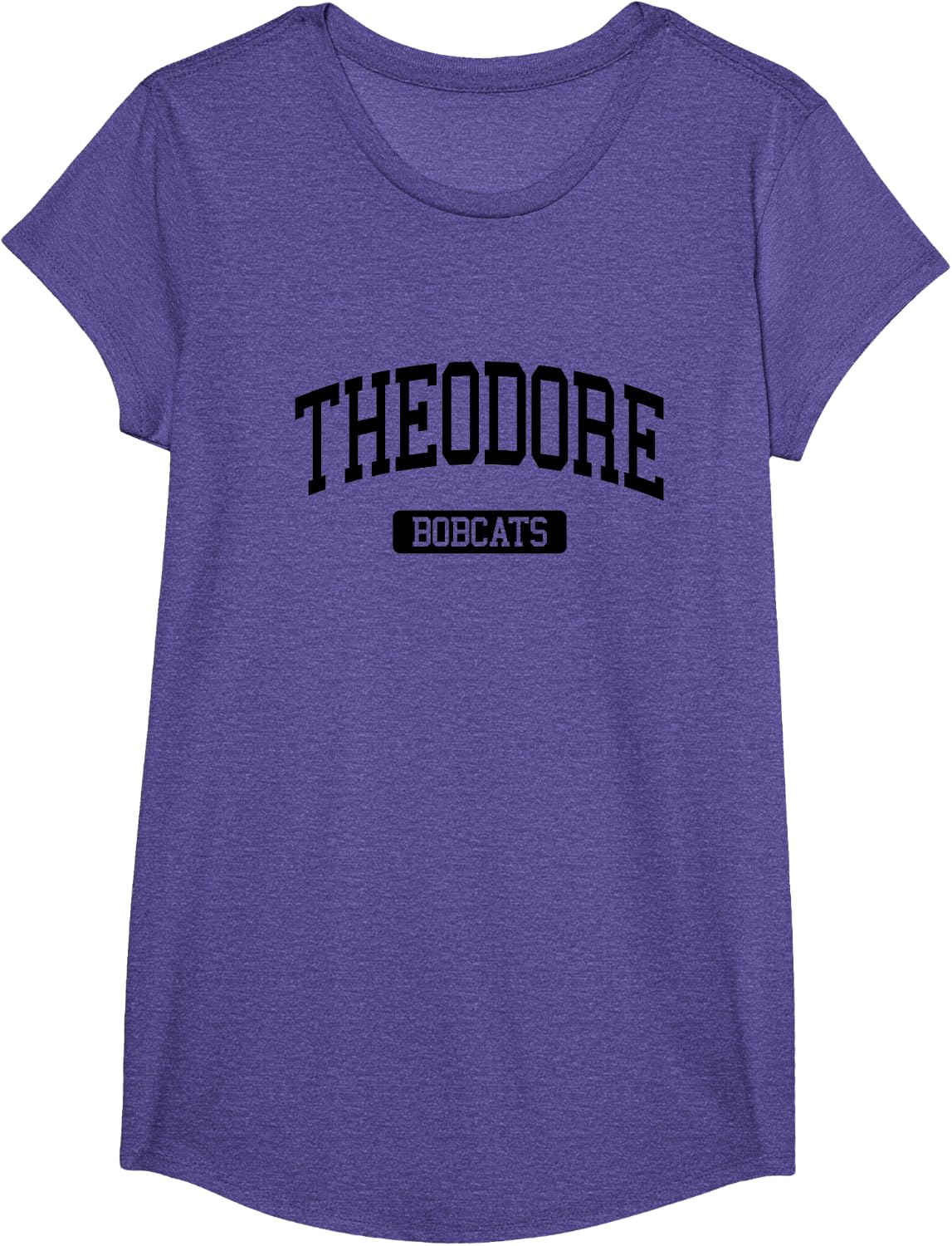 Theodore High School HS Theodore AL Varsity Sports T-Shirt - Girls Purple Heather