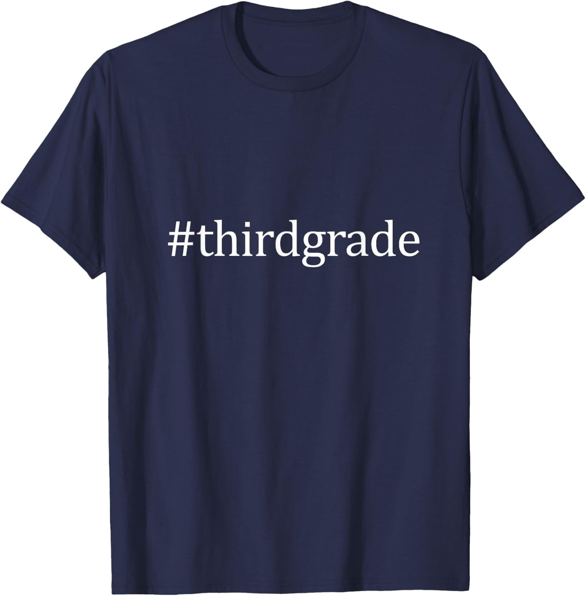 Team Third Grade Teacher T-Shirt for First/Last School Day T-Shirt - Navy Blue