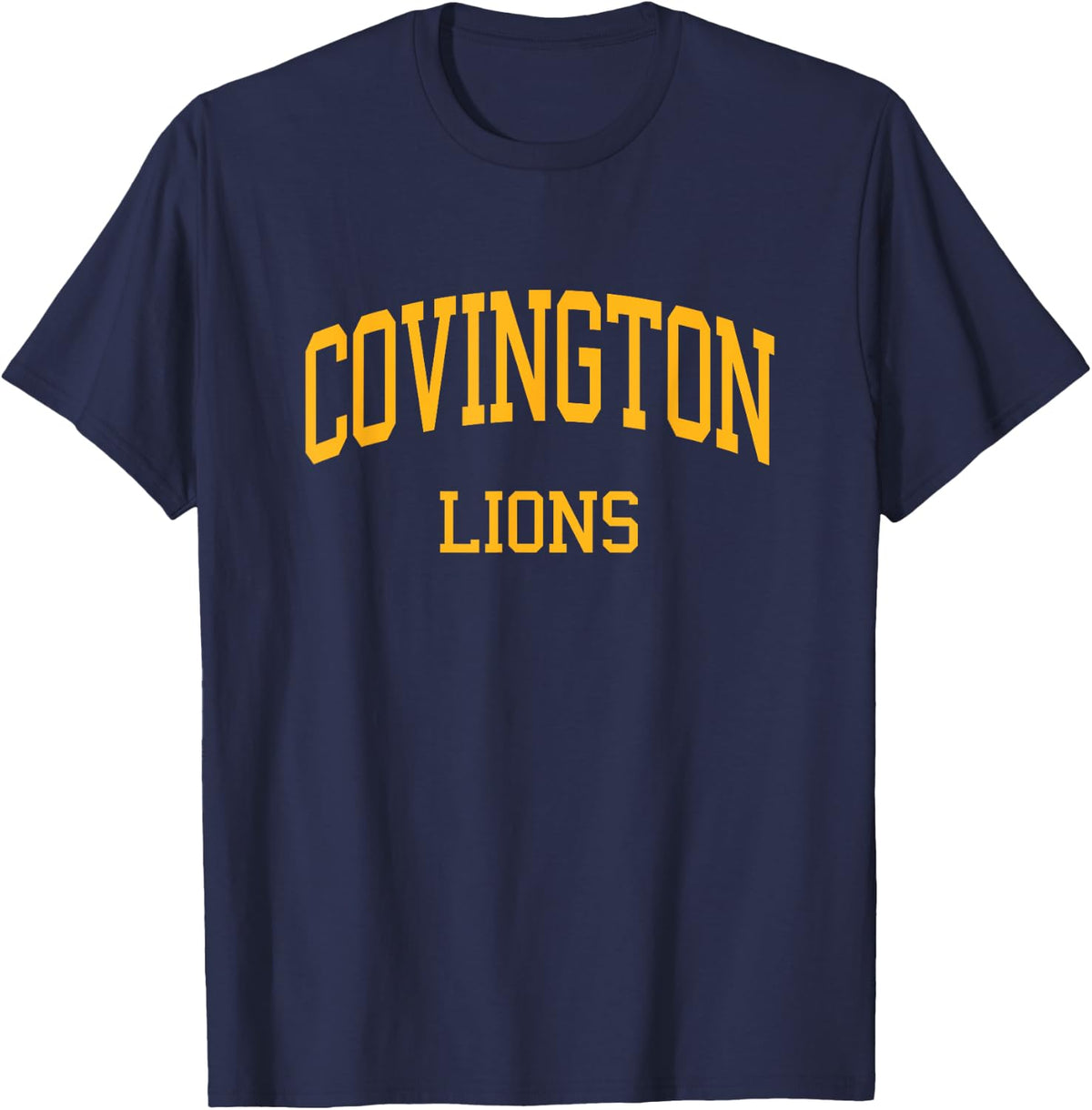 Covington High School HS Covington LA Retro Sports T-Shirt - Navy Blue