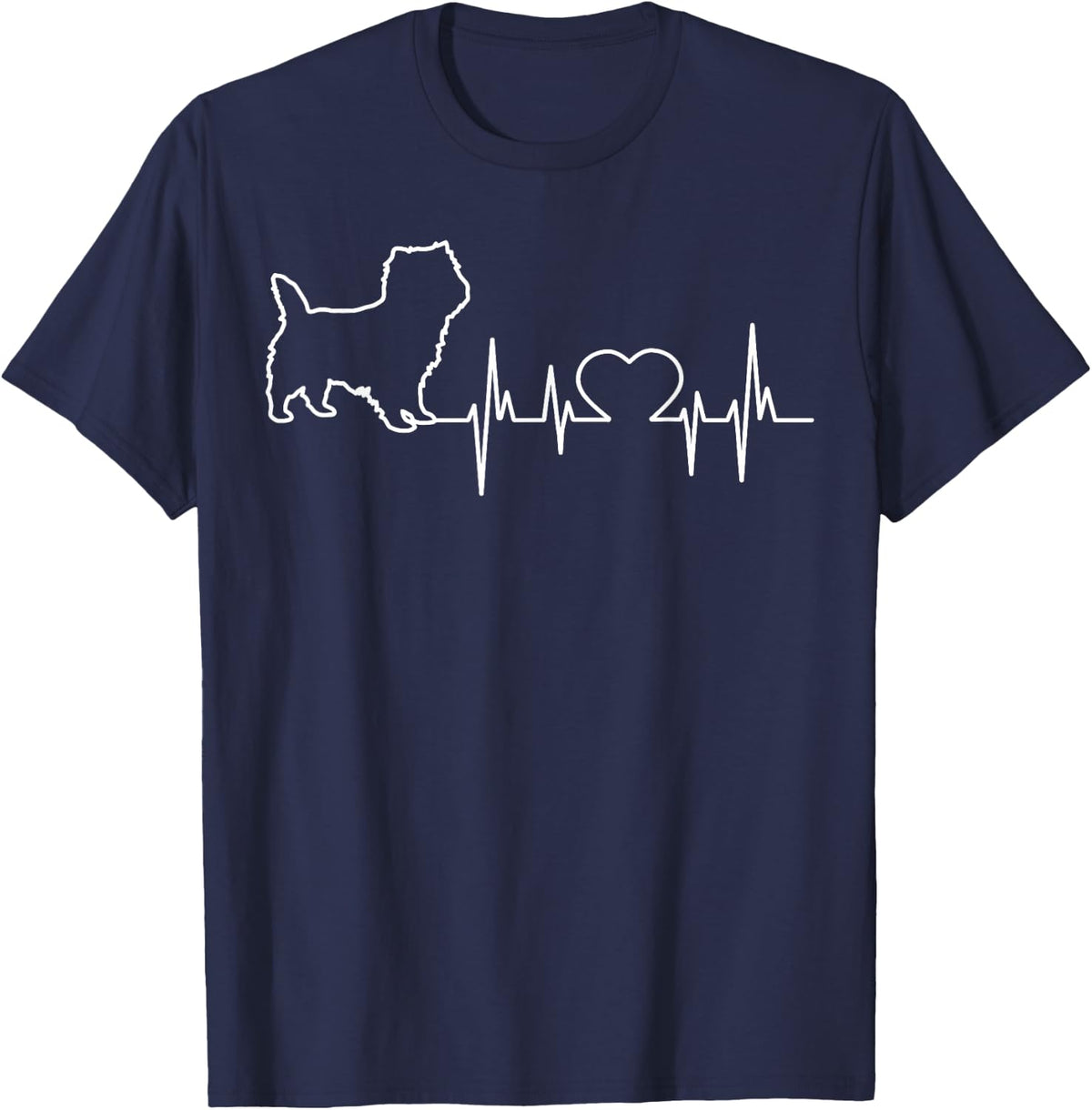 Cairn Terrier Dog Breed Tees T-Shirts For Men Women Kids Dog Lover Gift - Navy Blue
