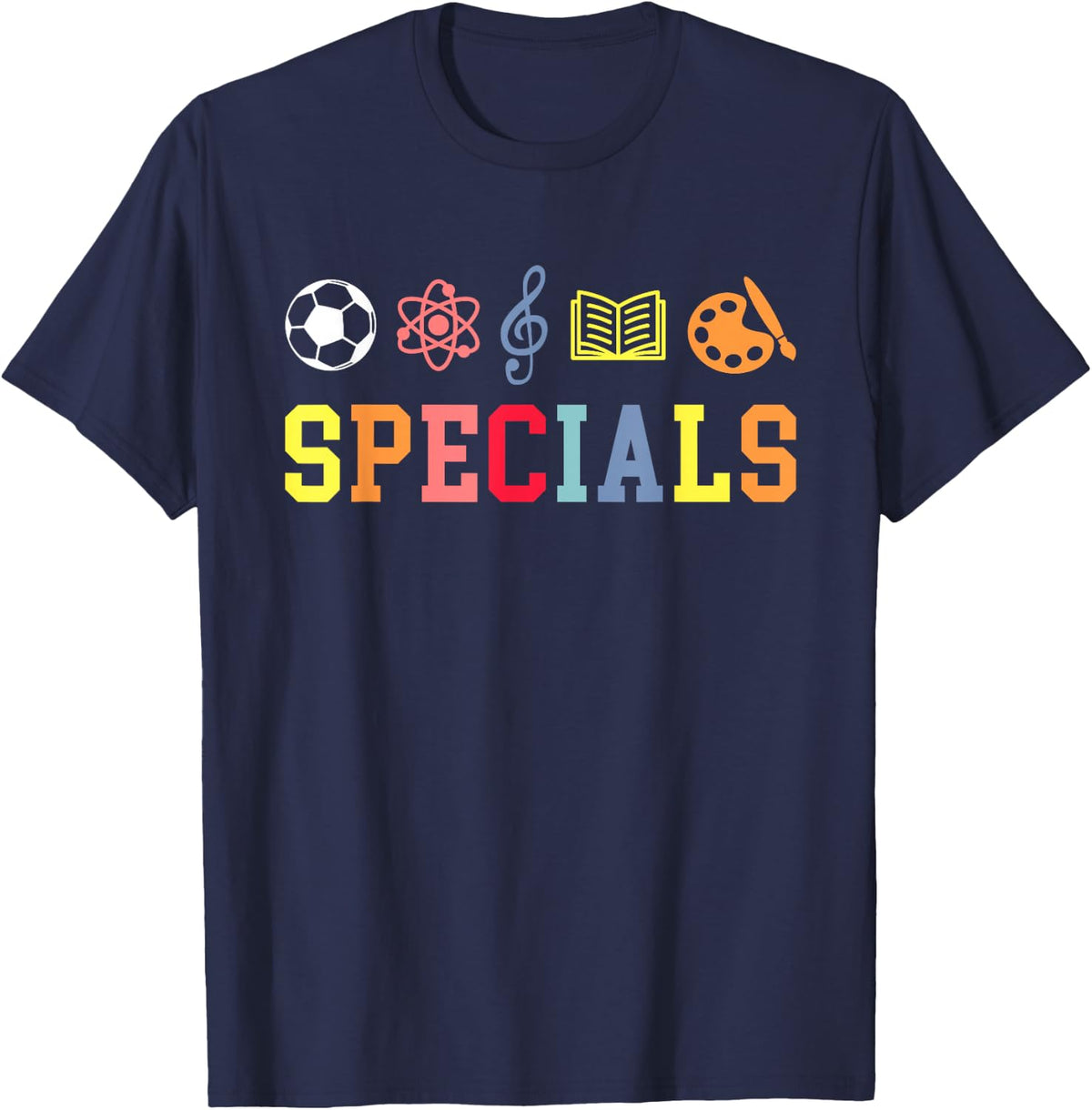 Specials Teacher Specials Team Specials Squad T-Shirt - Navy Blue