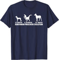 Dog Lover Quote for a Doberman Pinscher Owner T-Shirt - Navy Blue