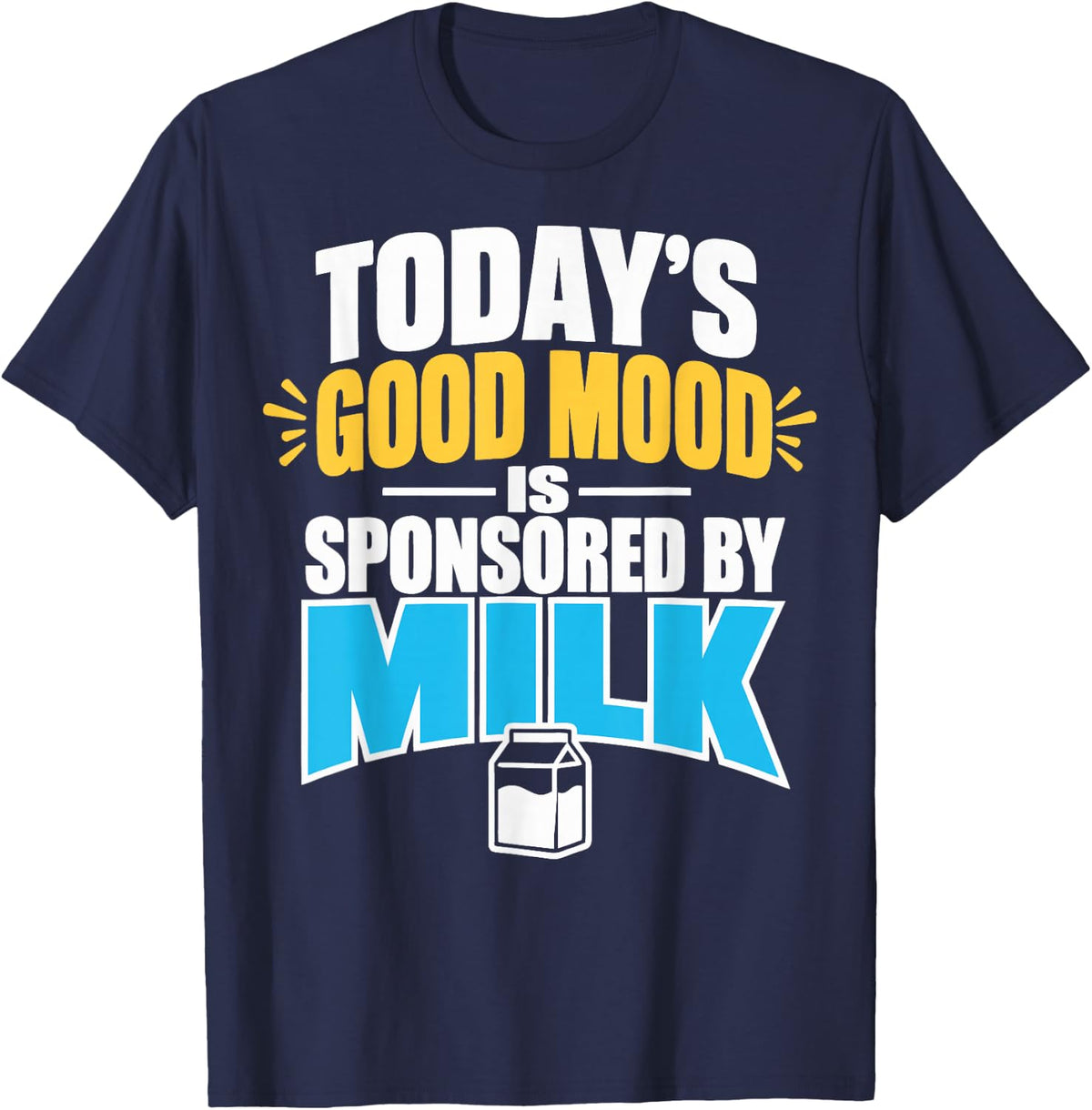 Dairy Farmer Cow Farming Milk Agriculture T-Shirt - Navy Blue