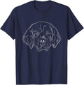 Dog Clumber Spaniel T-Shirt - Navy Blue