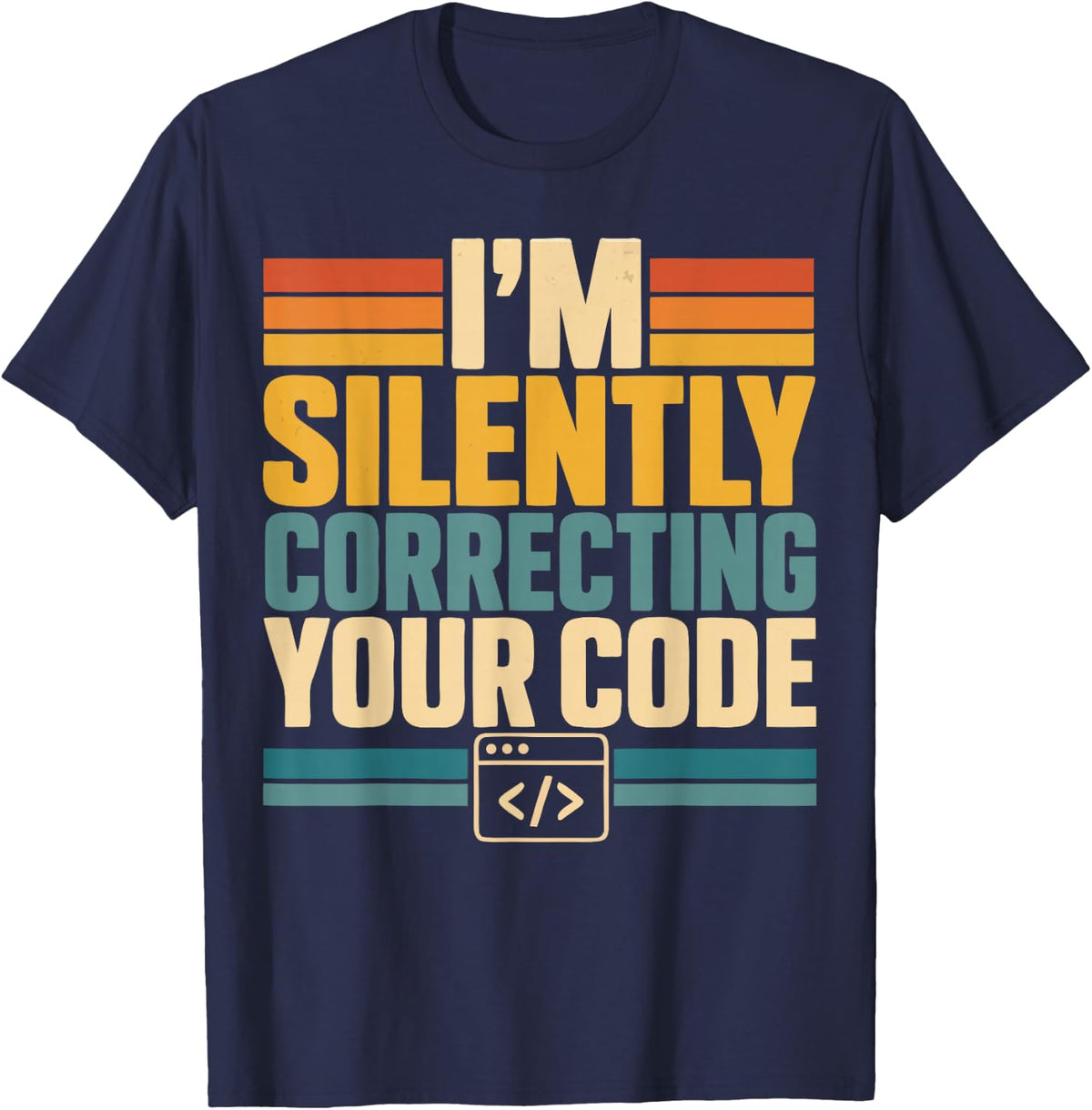 Computer Science Teacher Coding Instructor Programmer T-Shirt - Navy Blue