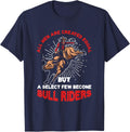Bull Rider Bull Riding Cowboy Rodeo Country Ranch Gift T-Shirt - Navy Blue
